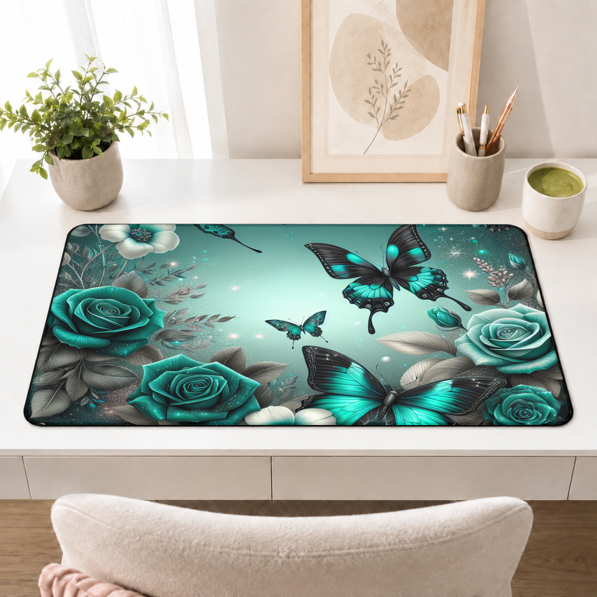 Teal Butterflies - Pre Order