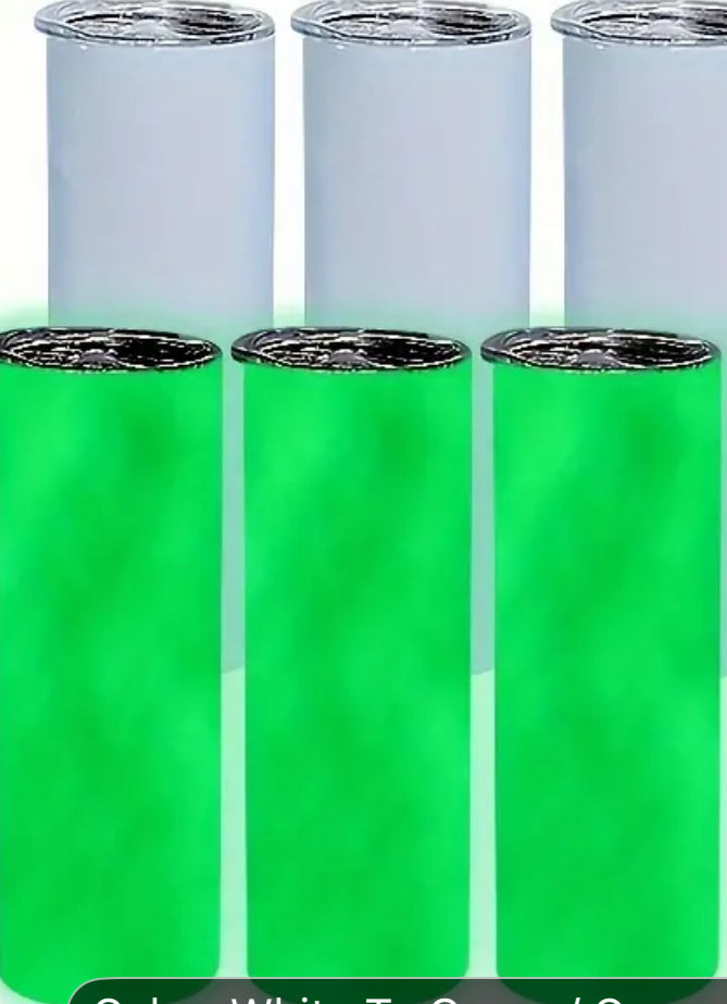 20oz Glow in the Dark - Green