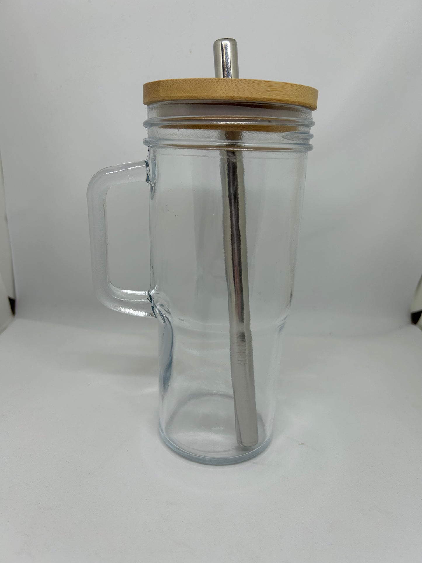30oz Single Glass handle cup