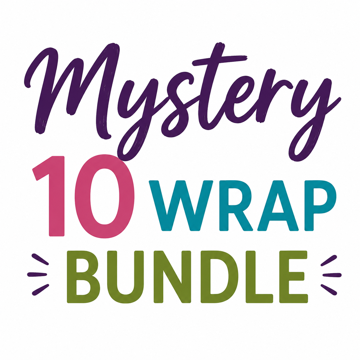 10 Mystery Wrap Bundle Pack