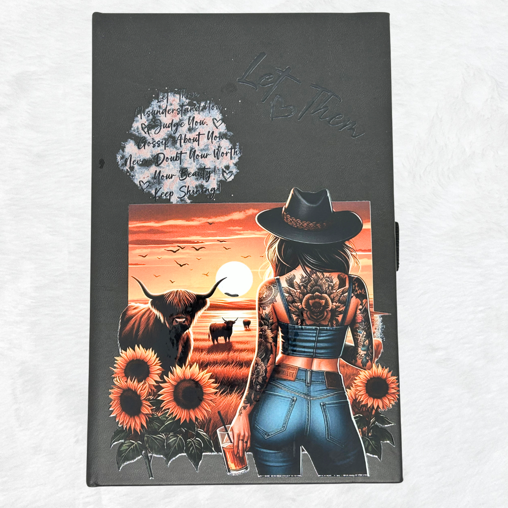 A5 Art Book - Country Let Them