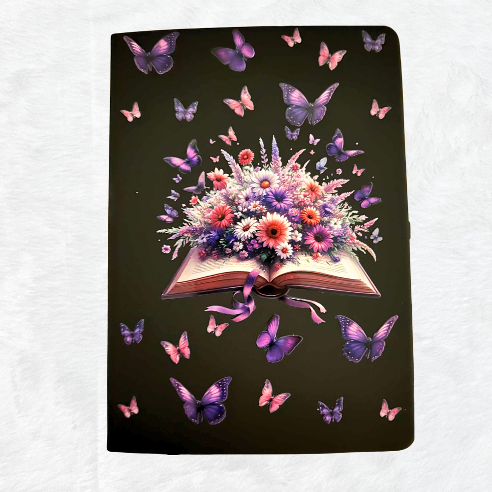 A5 Book Flower