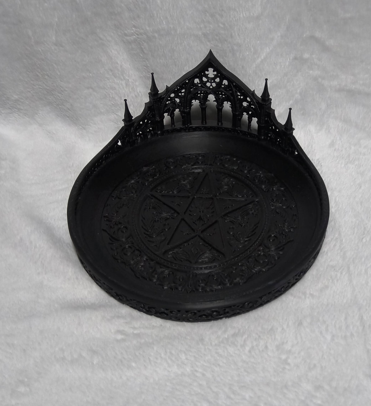 Round Cathedral Trinket Tray
