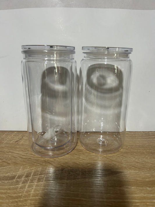 16oz Snowglobe tumbler