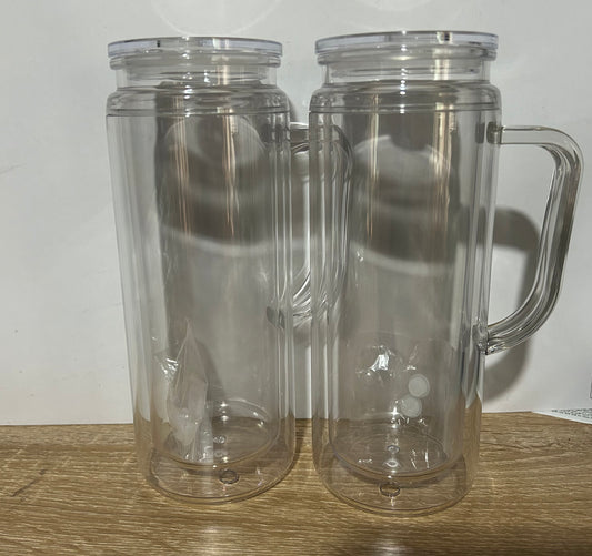 20oz AcrylicSnowglobe Tumbler