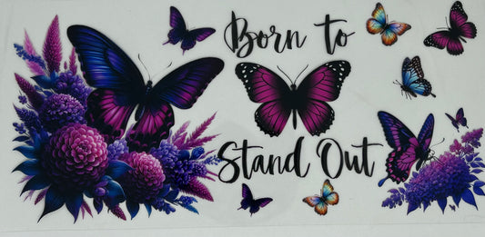 1 Purple Butterfly