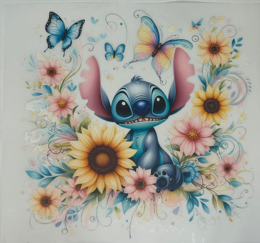 2. Stitch sunflowers