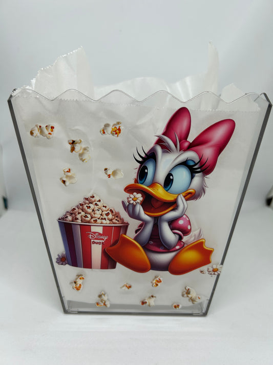Daisy Popcorn Bucket