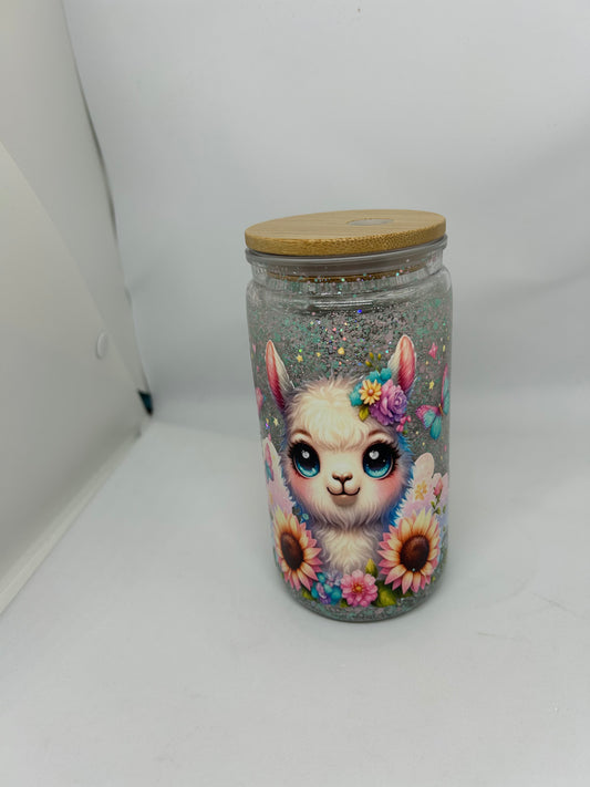 16oz Lama Snow Globe