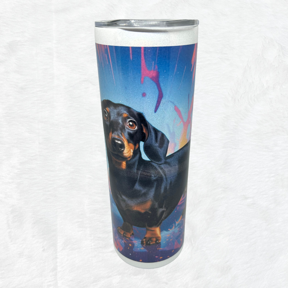 20oz Shimmer Tumbler Dashhound
