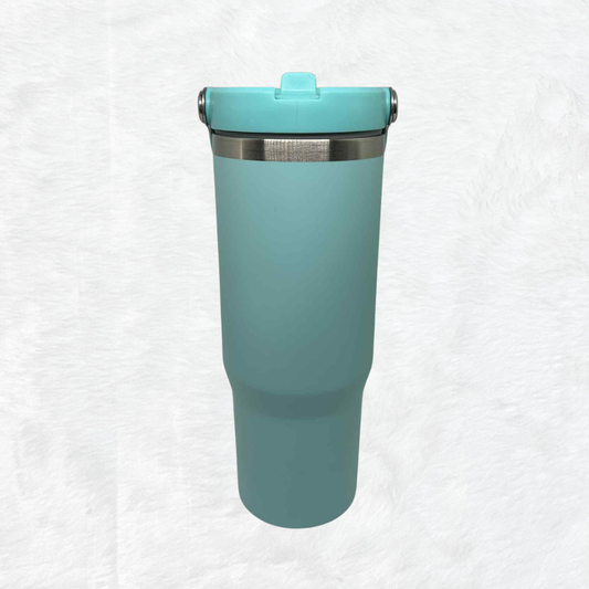 30oz Mint tumbler + Choice of wrap