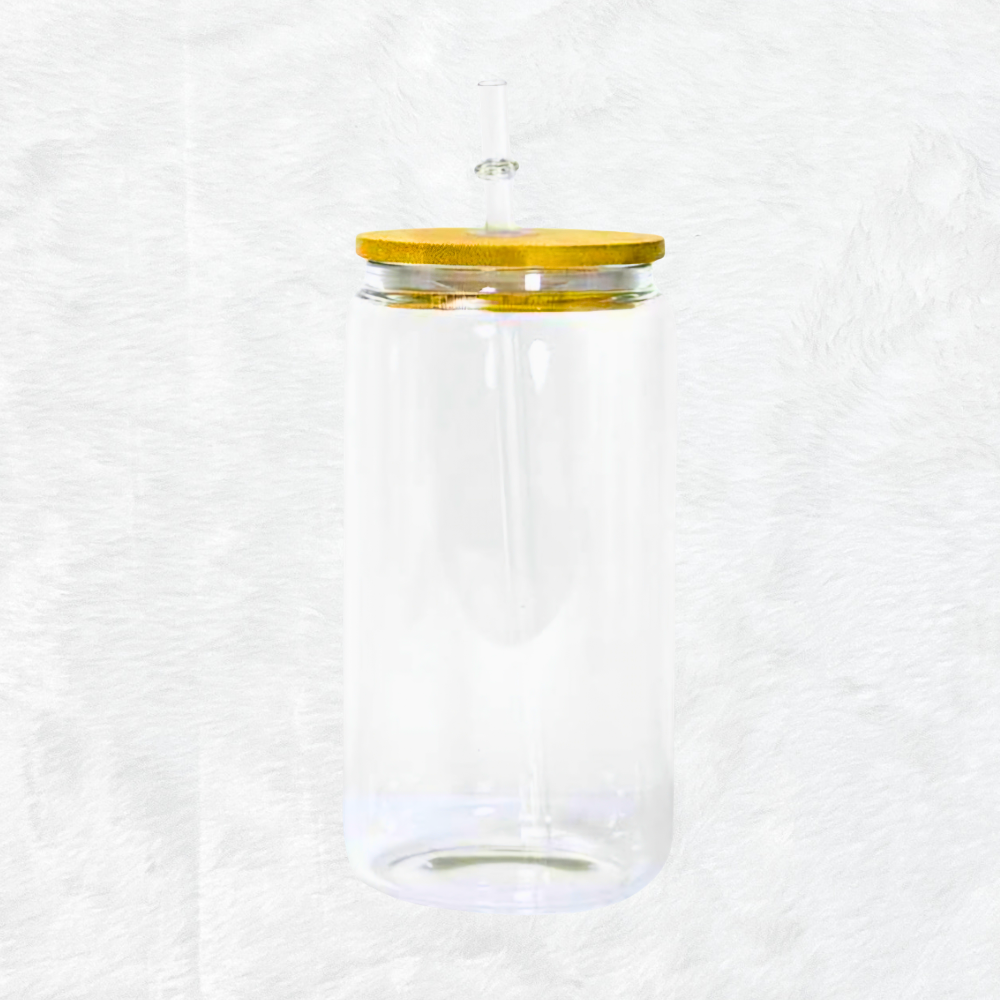 16oz Clear glass cup
