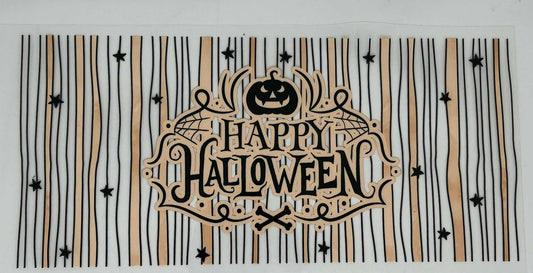 Happy Halloween Black Pumpkin
