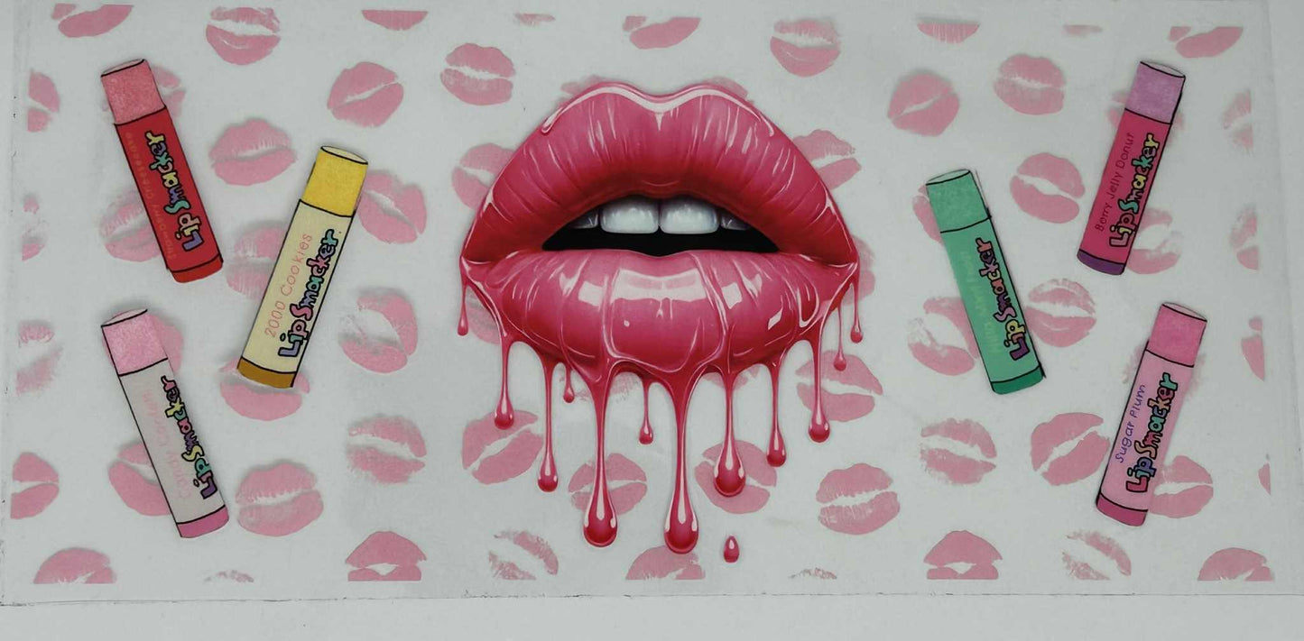 Dripping Lips with Lipgloss