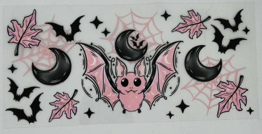 Pink Bat - Halloween