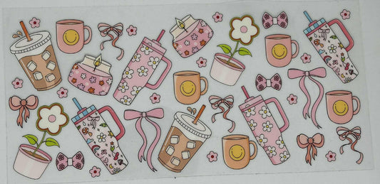 Pink, Yellow - Tumblers & Cups