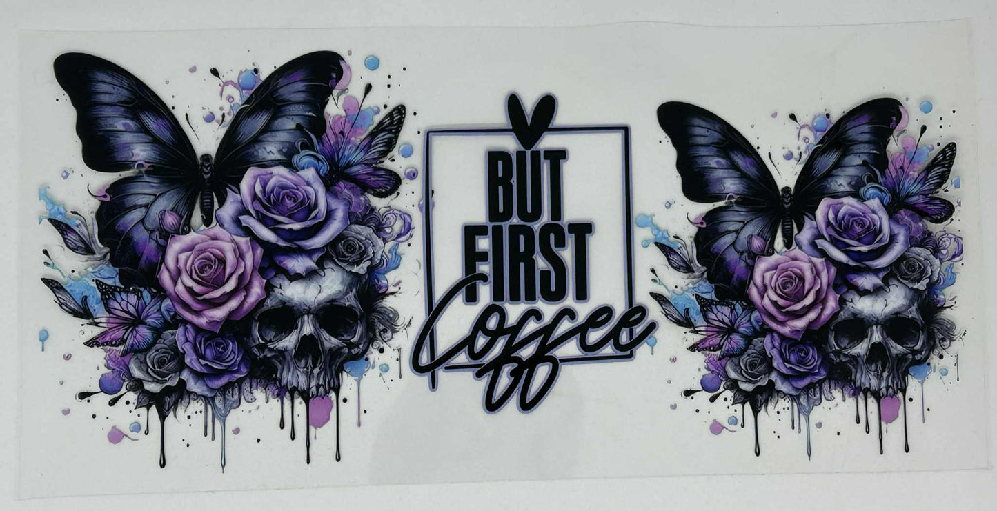 Purple Butterflies, Butterflies First Coffee