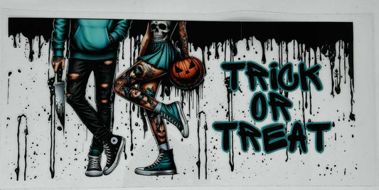 Trick OR Treat with Pumpkin