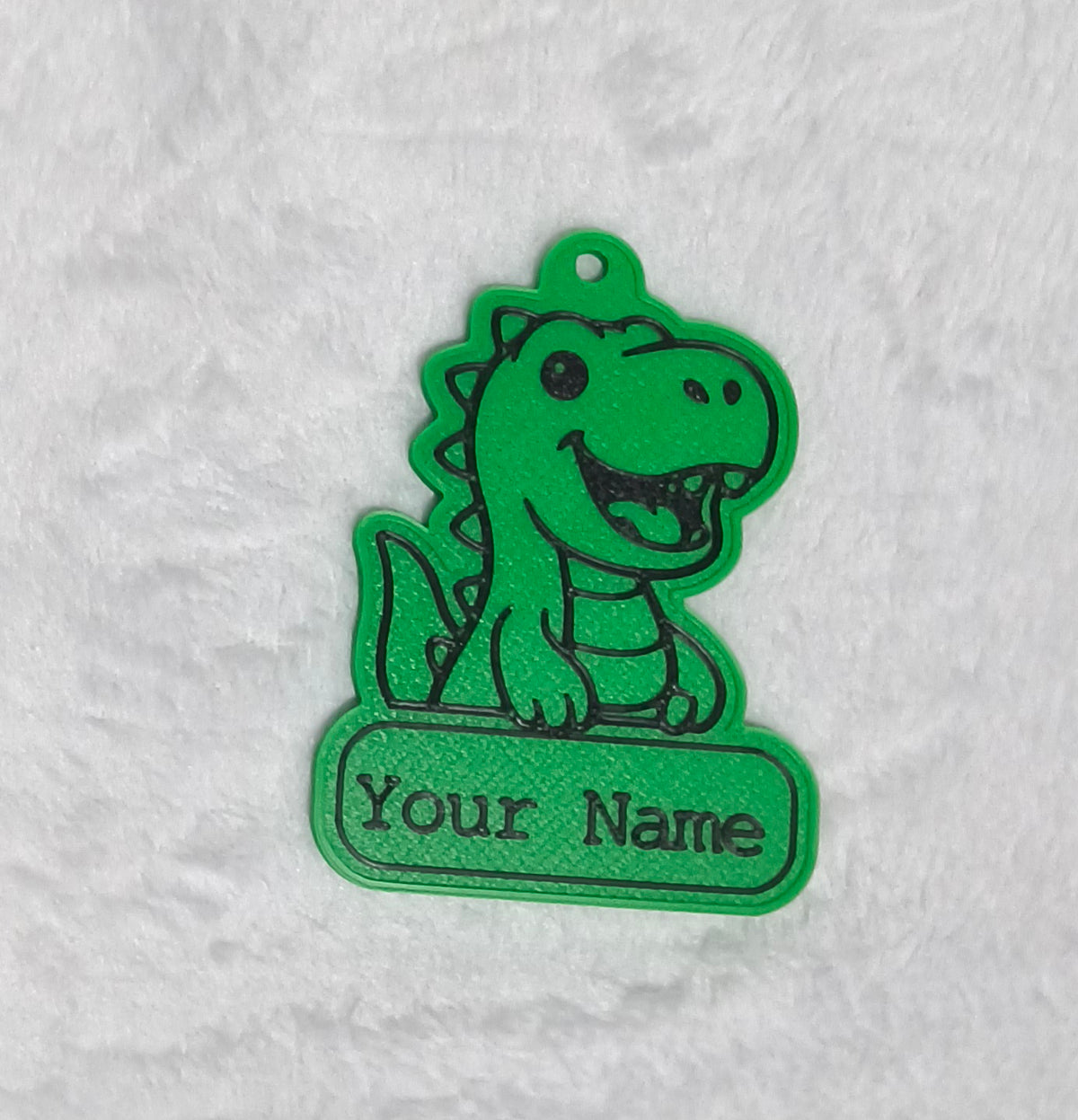 Dinosaur Name Tag