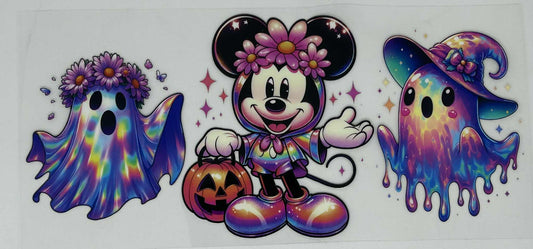 Rainbow Ghosts with Minnie