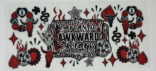 Sarcastic, Awkward, Sweary