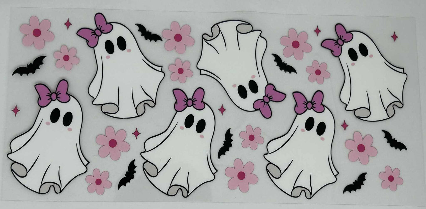 Ghost with Pink Bows