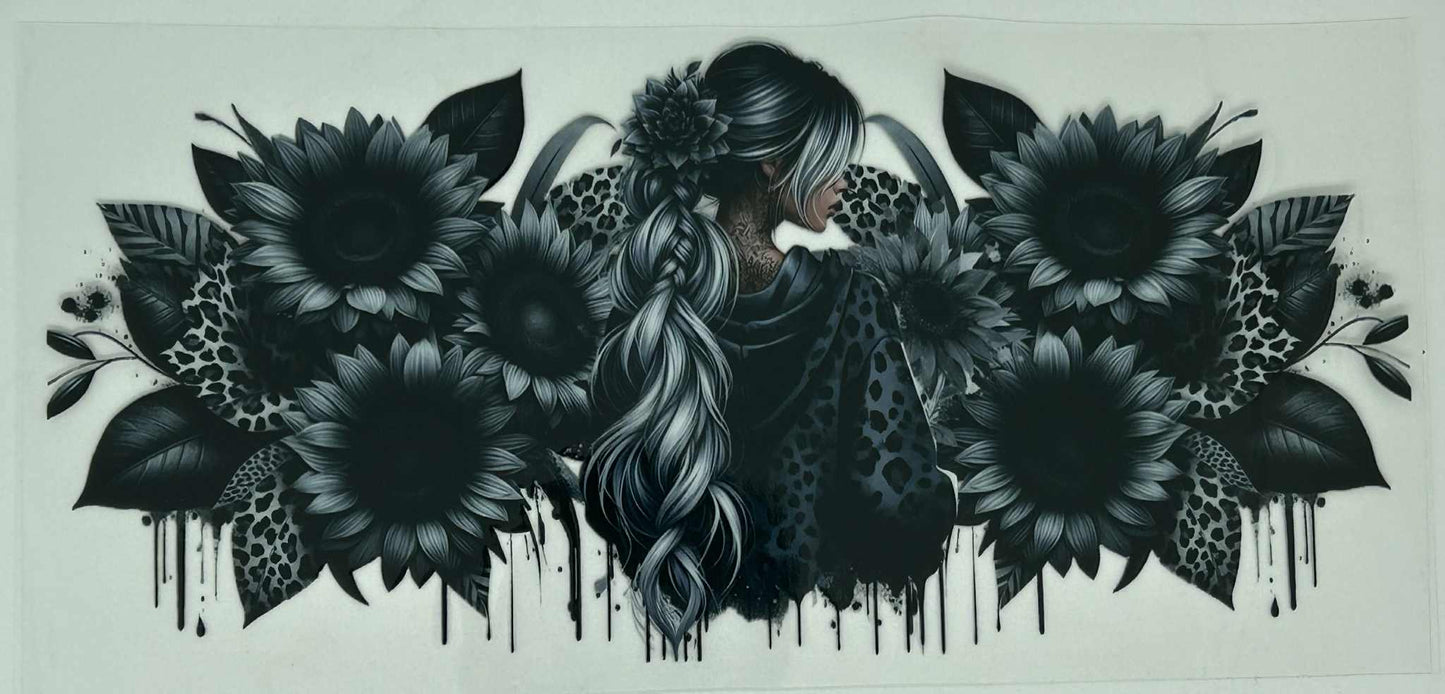 Black & Grey Tattoo Girl