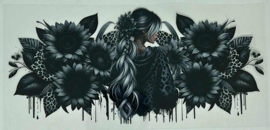 Black & Grey Tattoo Girl