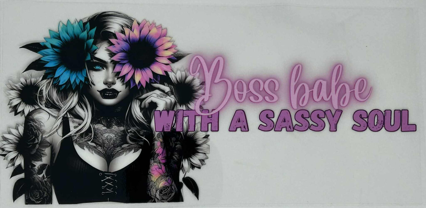 Tattoo Girl Boss Babe with Sass